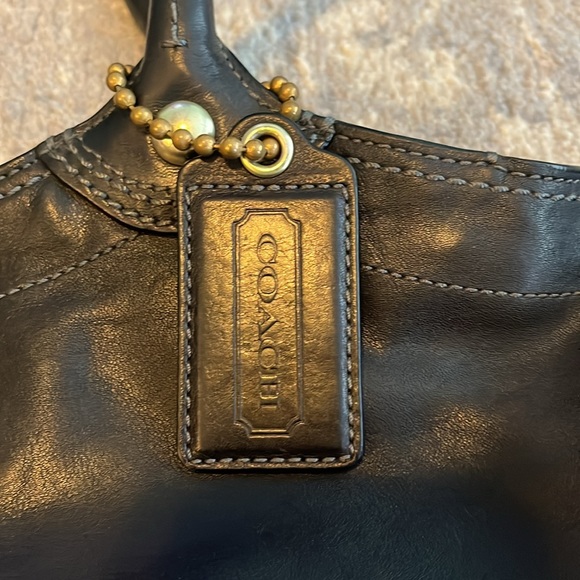 Coach Signature Bleecker Leather Tote - Picture 3 of 13